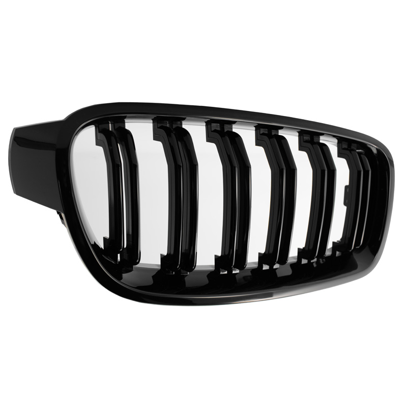 Glanzend zwarte Grills BMW 3-Serie F30/F31 2012-2016 M-Style