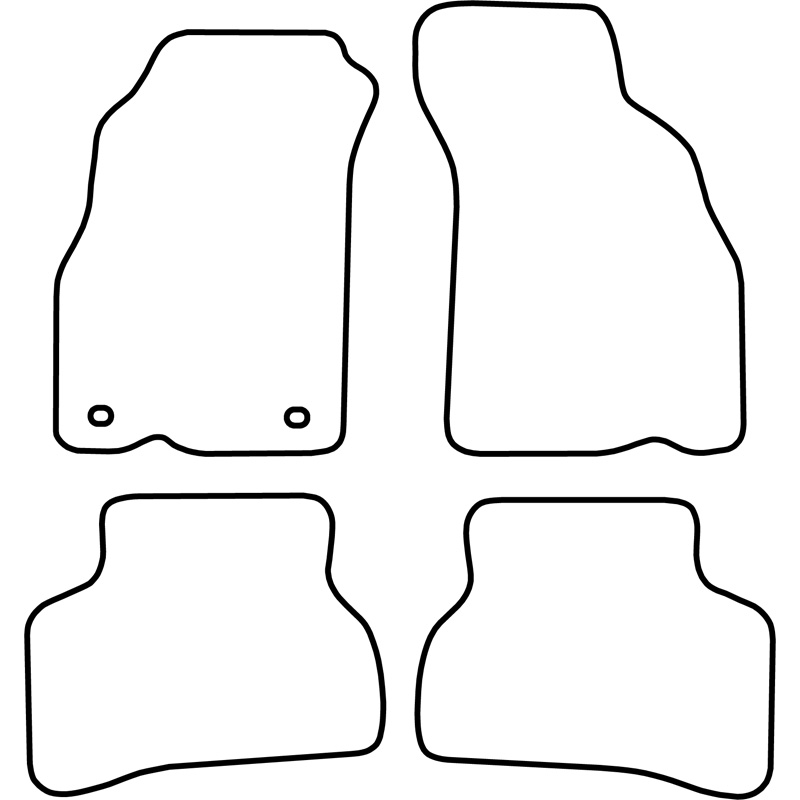 Automatten Hyundai Excel 9/94-