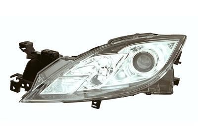 koplamp, H9+H11, elektr verstelb, links Mazda 6, 2010-2012