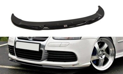 Voorbumperlip VW Golf 5 R32 Cupra Glans Zwart
