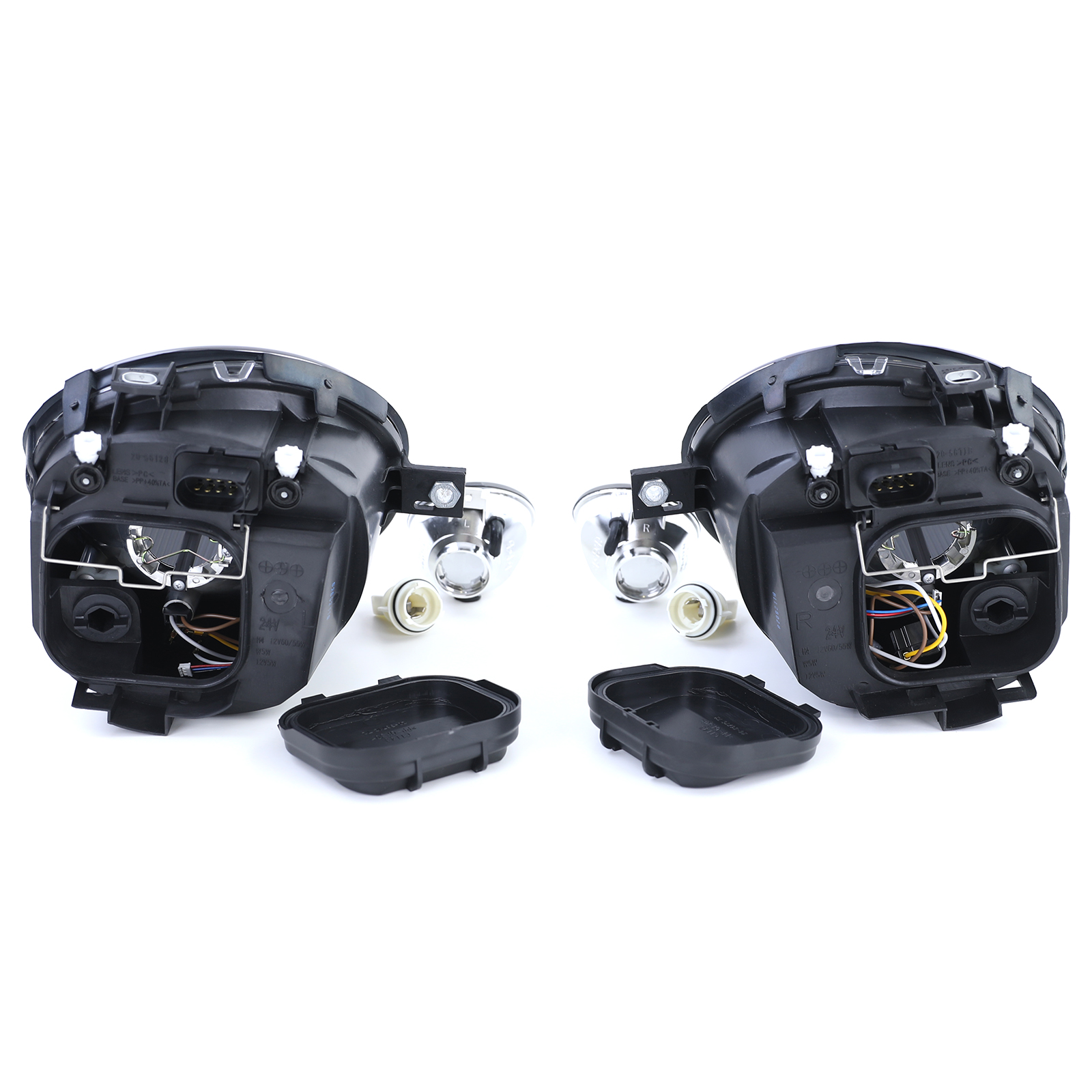 Headlights +  Indicator set LUPO 98->> Black