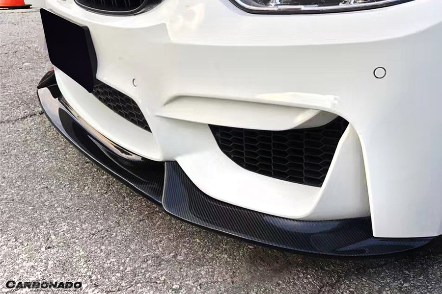 BMW M3 F80 & M4 F82 VA Style Carbon Fiber Front Lip 2014-2020