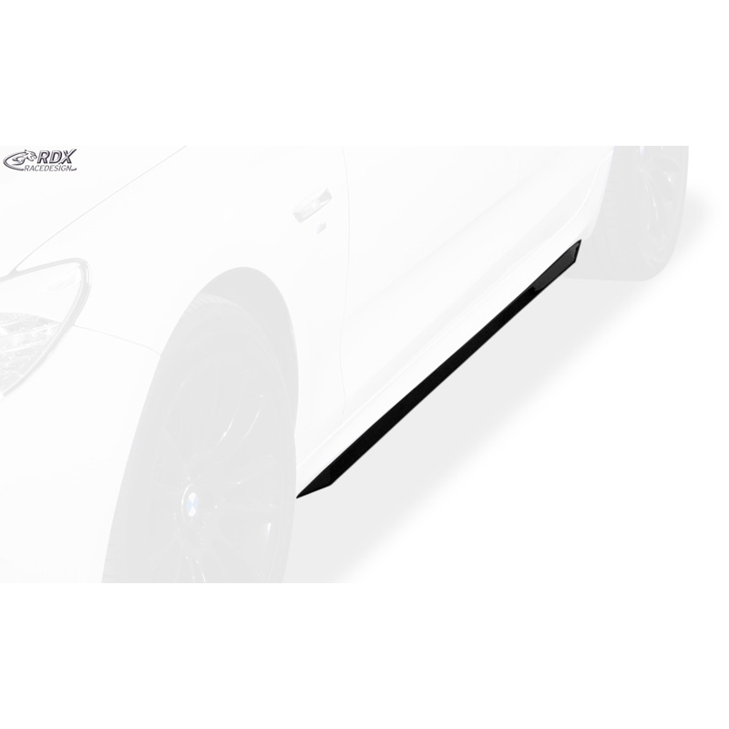 Sideskirts 'Slim'  BMW 5-Serie F07 GT 2009- (ABS zwart glanzend)