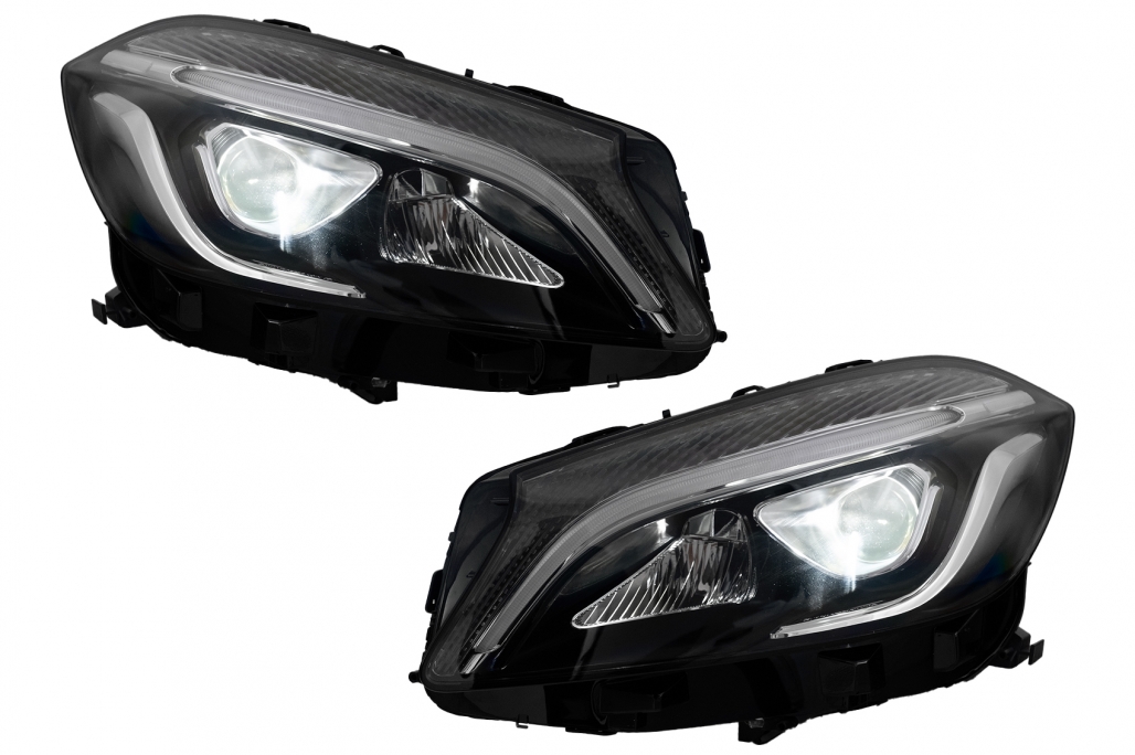 Koplampen Mercedes A Klasse W176 12-18 FULL LED voor Xenon