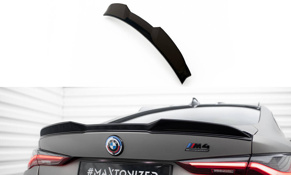 Spoiler BMW M4 G82 Maxton Glans Zwart