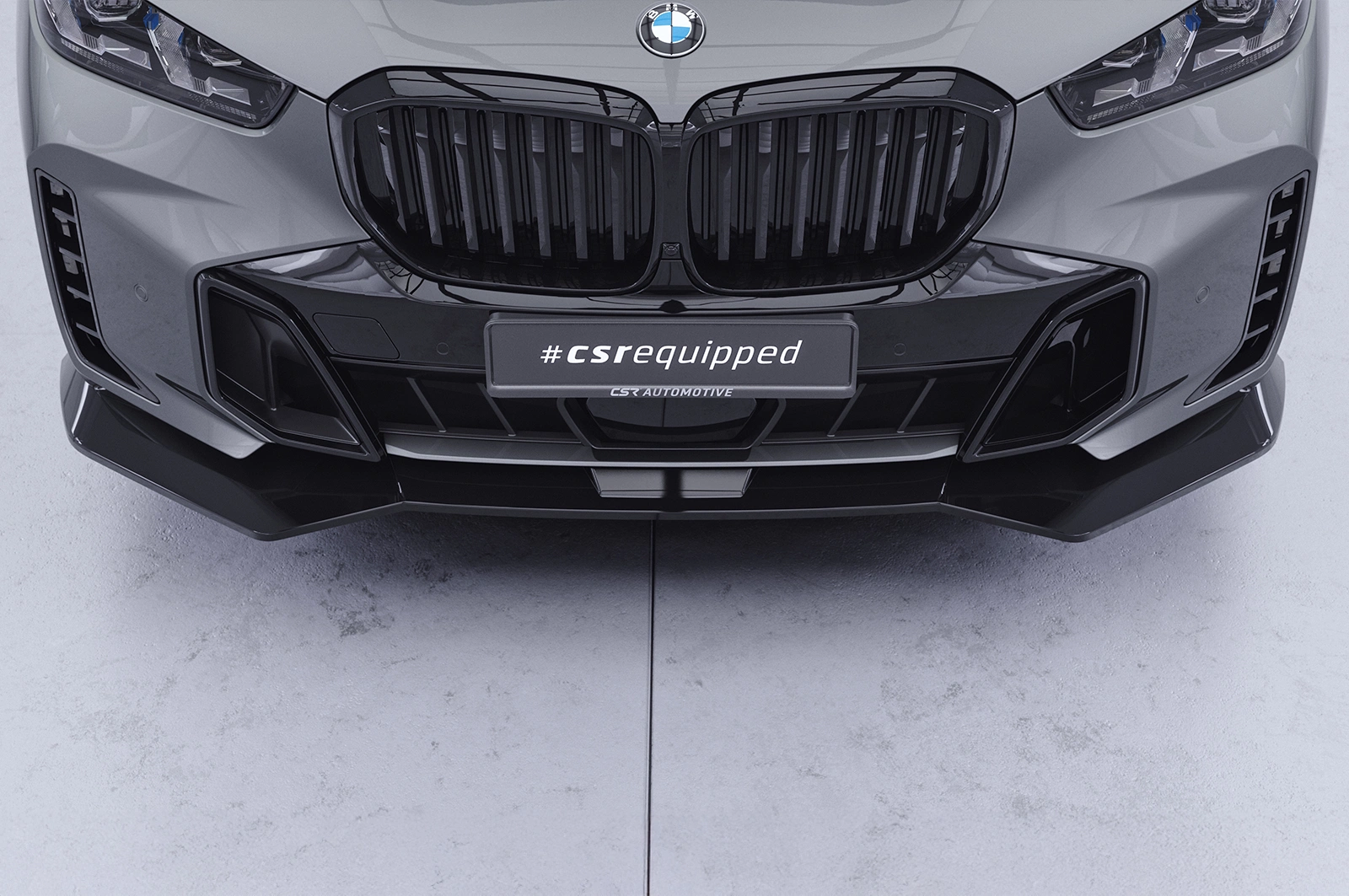 Voorspoiler BMW X5 G05 glans zwart