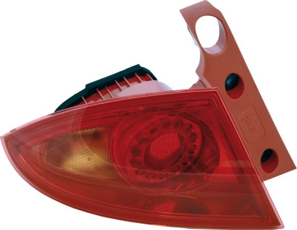 Achterlicht links LEON 09->> met FITTING BUITEN