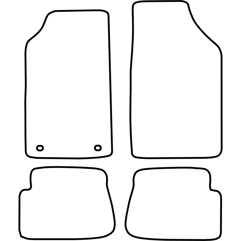 Automatten Peugeot 205/309