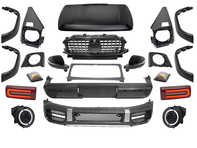 Bodykit Mercedes G Klasse W463 08-17 Facelift look 2018 Model