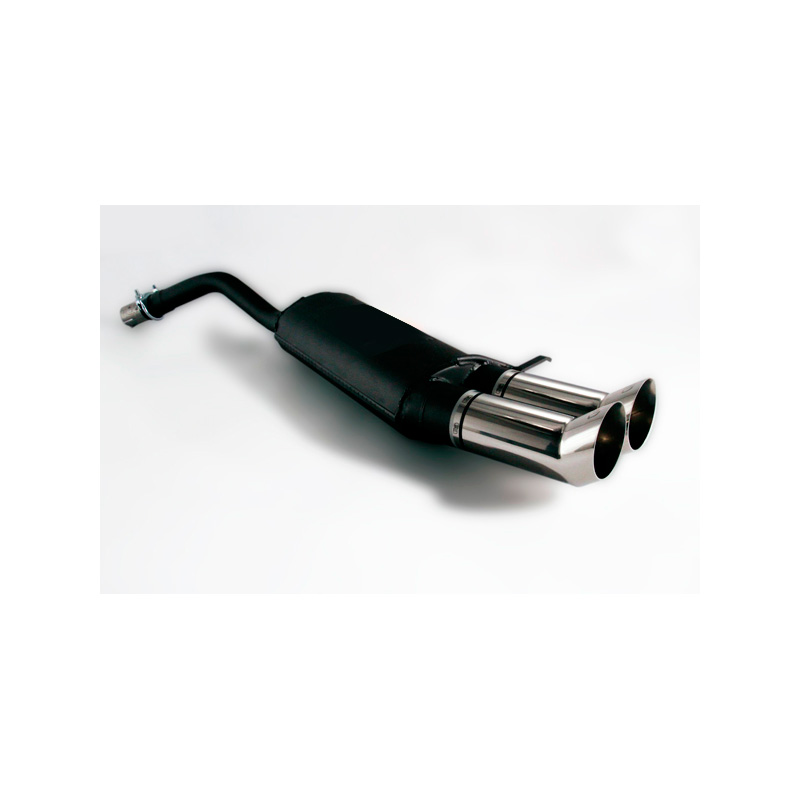 Sportuitlaat  Skoda Felicia HB 1.3 40/43/50kW/1.6 55kW/1.9D 47kW 1994-2001 2x 80mm DTM