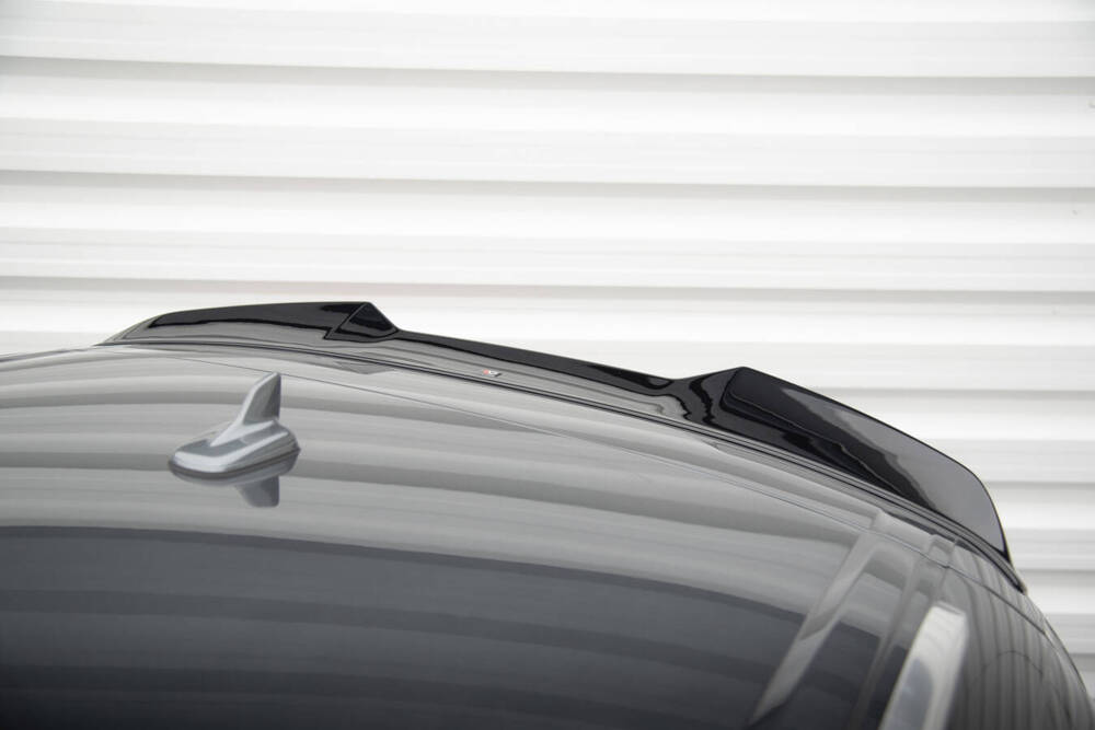 Spoiler passend voor Audi Q7 4M Maxton Glans Zwart