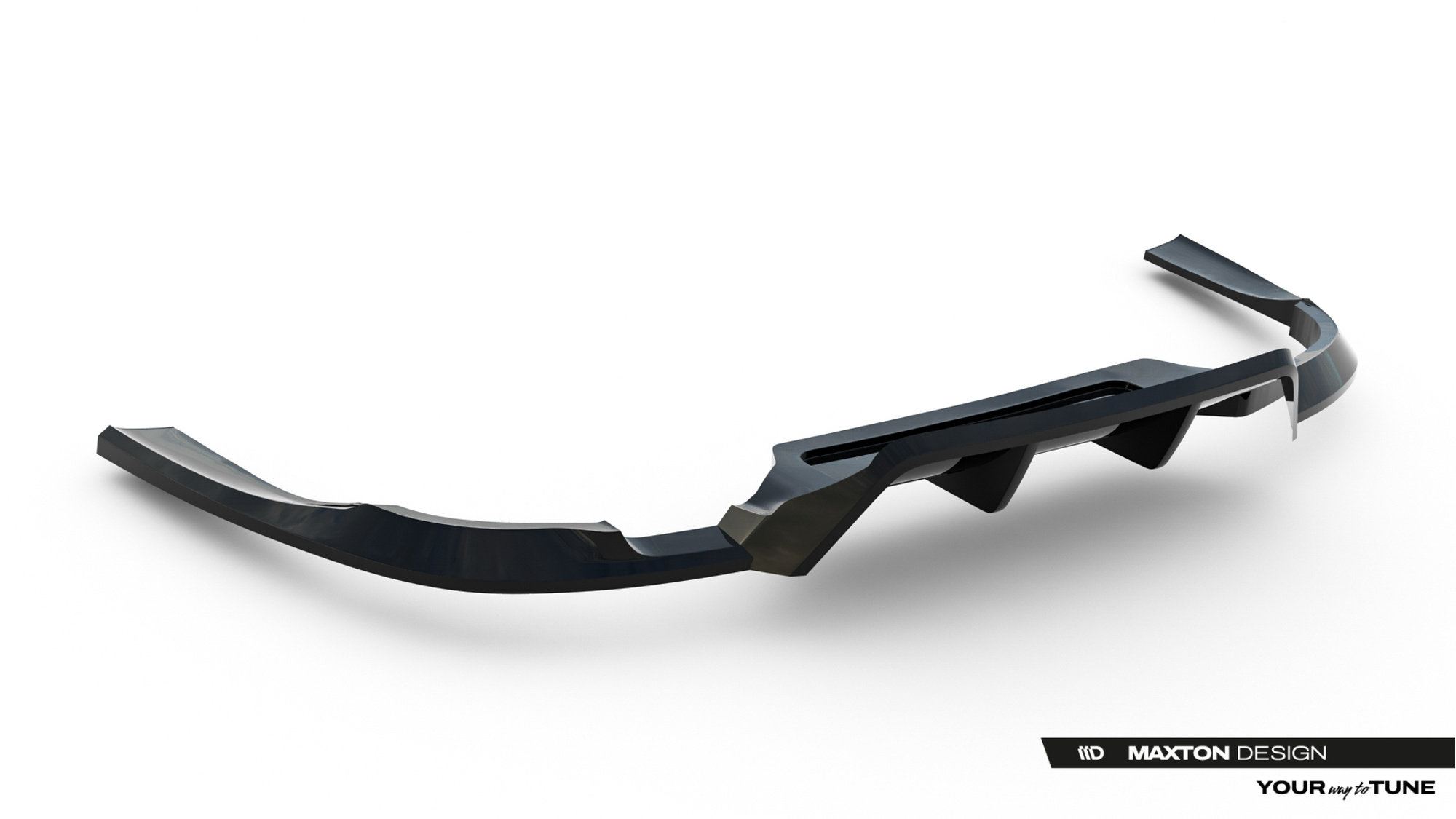 Achterdiffuser Opel Insignia OPC-Line Mk2 (met verticale lamellen) 2017–2020 van Maxton Design