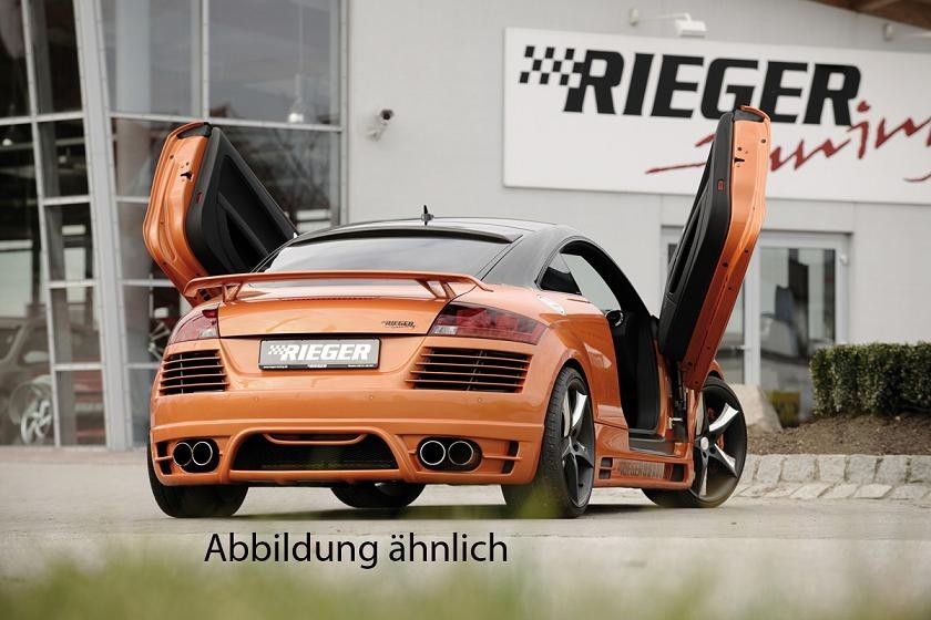 Achterbumper Audi TT 09.06- Rieger met PDC & Racegaas