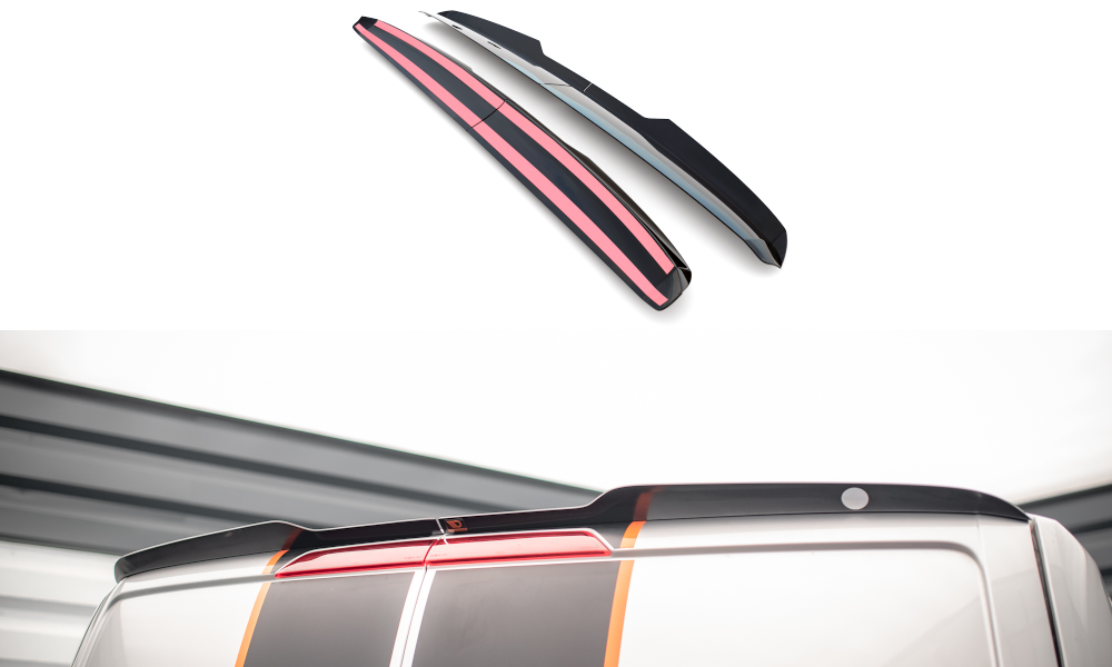 Spoiler Ford Transit Custom ST Line Mk1 FL Maxton Glans Zwart