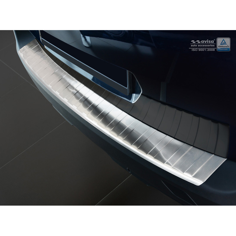 RVS Achterbumperprotector  Peugeot 5008 II 2017-2024 (excl. GT-Line) 'Ribs'