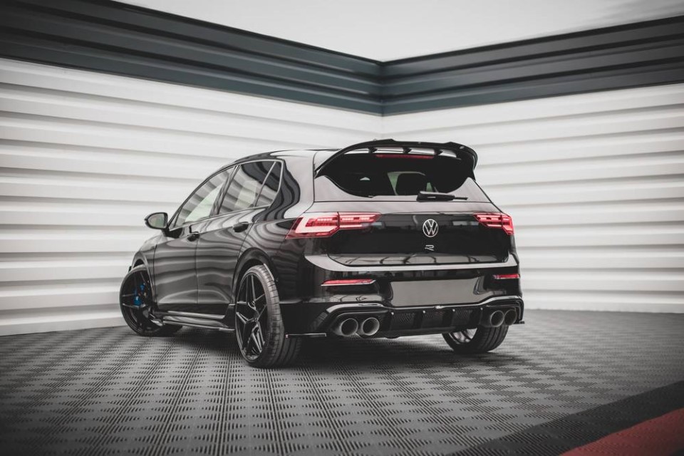 Zijdiffuser Volkswagen Golf 8 R Maxton Glans Zwart