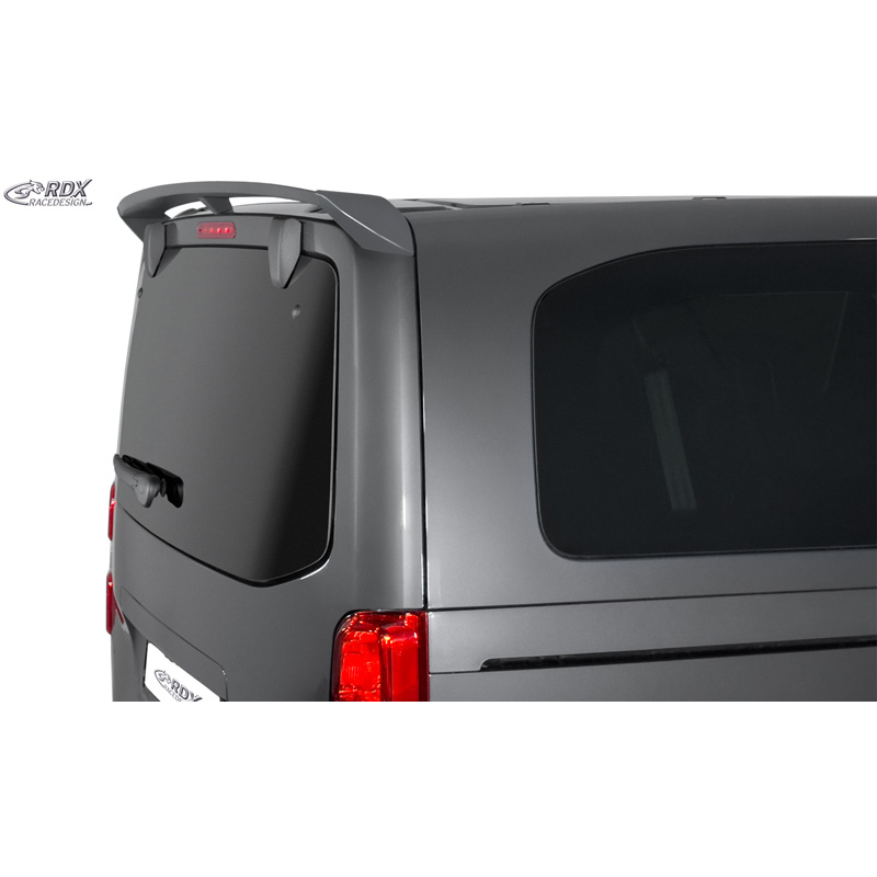 RDX Racedesign Dakspoiler  Citroën Jumpy/Dispatch/Spacetourer & Peugeot Expert III/Traveller & Toyota Proace 2016- & Opel Vivaro C/Zafira Life 2019- & Fiat Scudo/Ulysse 2022- (modellen met achterklep) (PU)
