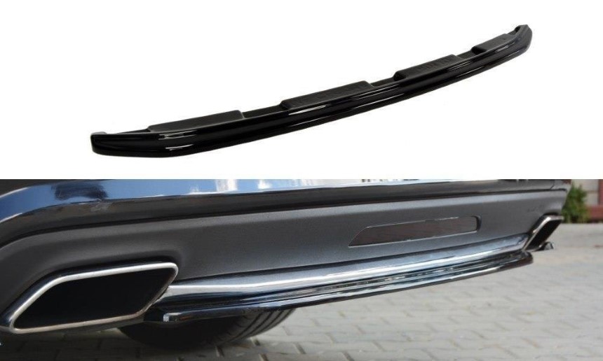Diffuser Mercedes CLS W218 AMG-Line Maxton Design glans zwart