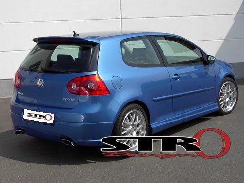 Achterskirt VW Golf V STRO-Design ABS (voor duplex syste