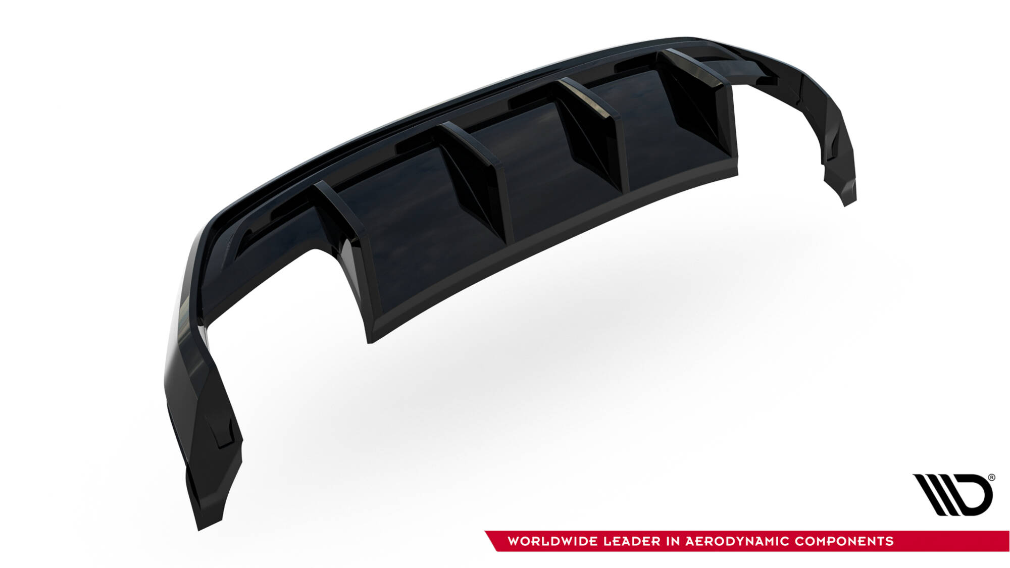LED Stop Light Audi S3 Sedan 8Y Facelift Maxton Glanzend zwart