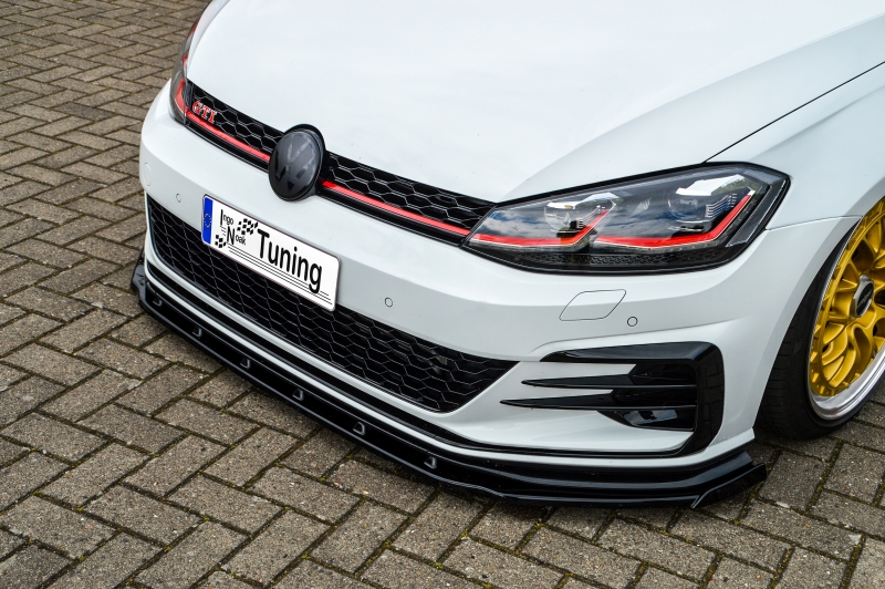 Voorspoiler met Canards Volkswagen Golf 7 GTI TCR Glans Zwart