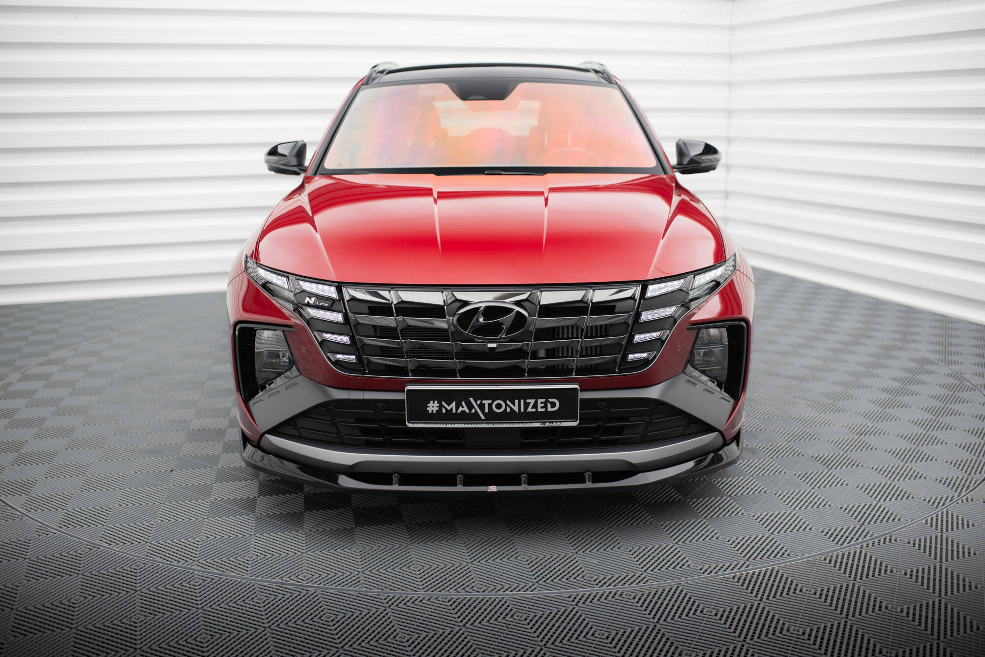 Bodykit Hyundai Tucson N-Line MK4 Maxton Glanzend zwart