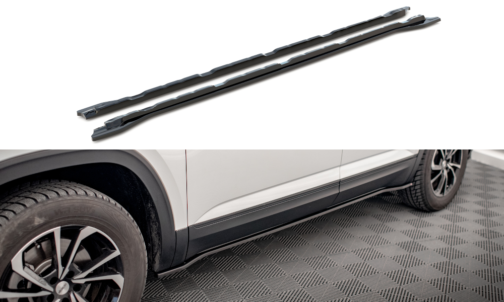 Zijskirts Volkswagen Atlas Cross Maxton Glans Zwart