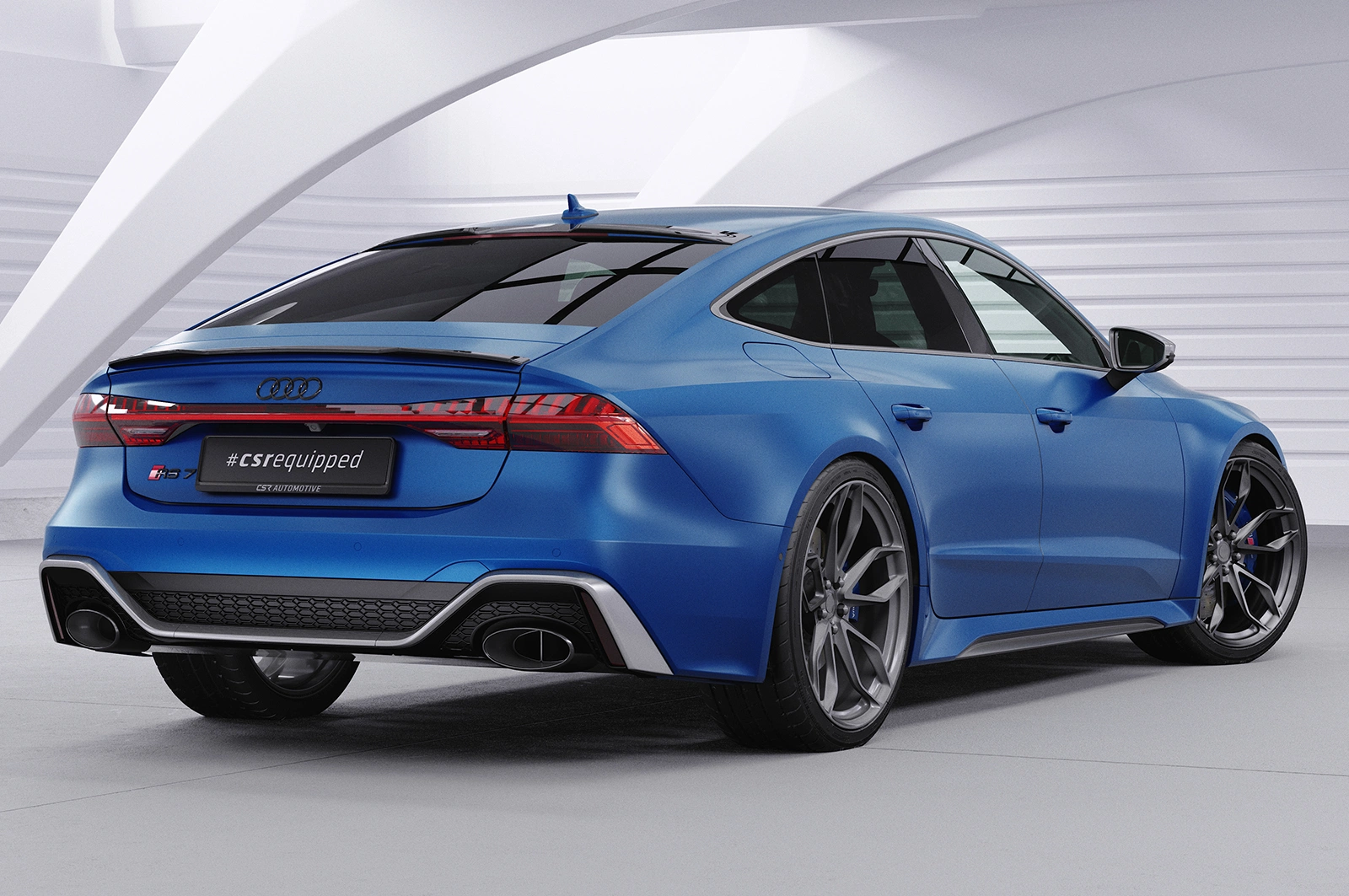 Achterspoiler Audi A7/S7/RS7 (C8) Sportback Glans Zwart van CSR Automotive (2018-)