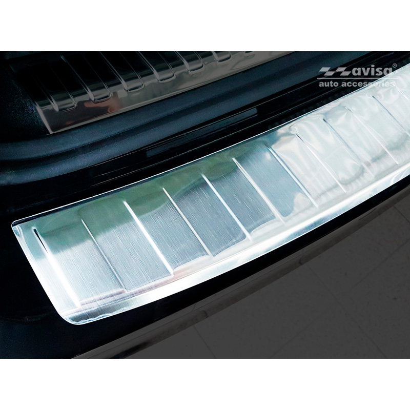 RVS Achterbumperprotector  Audi A6 (C8) Avant 2018-2023 & Facelift 2023- 'Ribs' incl. S-Line & Allroad