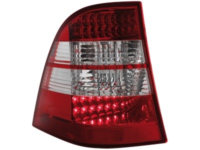 Luces traseras Mercedes M-Class 02-05 LED cromo