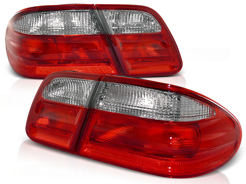 Luces traseras Mercedes E-Class W210 95-02 rojo/blanco