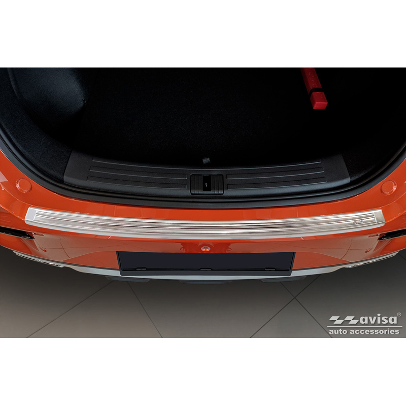 RVS Achterbumperprotector  MG ZS FL 2019-2024 'British Flag'