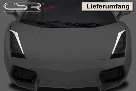 Koplampspoilers Lamborghini Gallardo LP500
