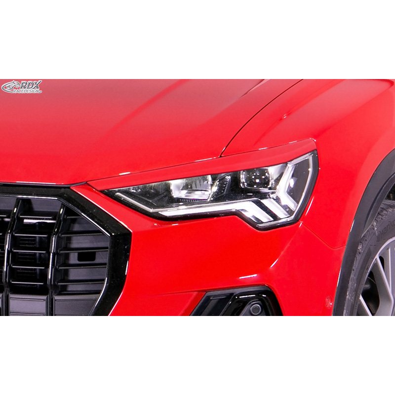 Koplampspoilers  Audi Q3 (F3) incl. Sportback 2019- (ABS)