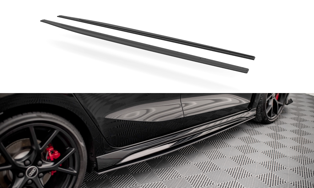 Street Pro Zijskirts V.1 Audi RS3 Sportback 8Y Maxton
