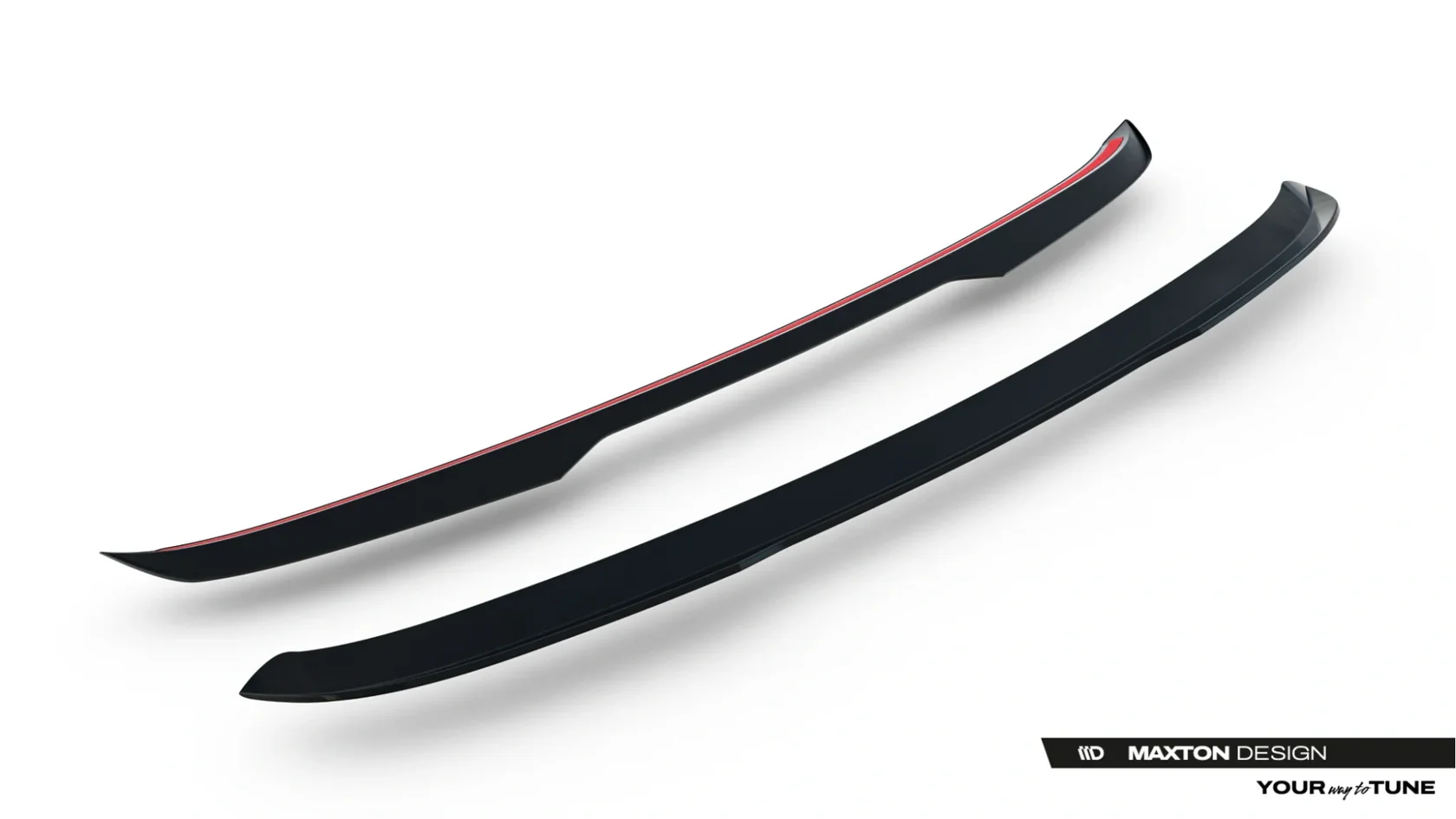 Spoiler CapJeep Grand Cherokee L Mk5 Glanzend Zwart