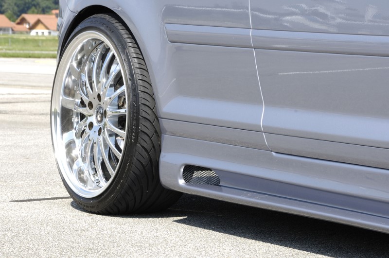 Zijskirts Audi A3 8P 3-5 Deurs Rieger met uitsned