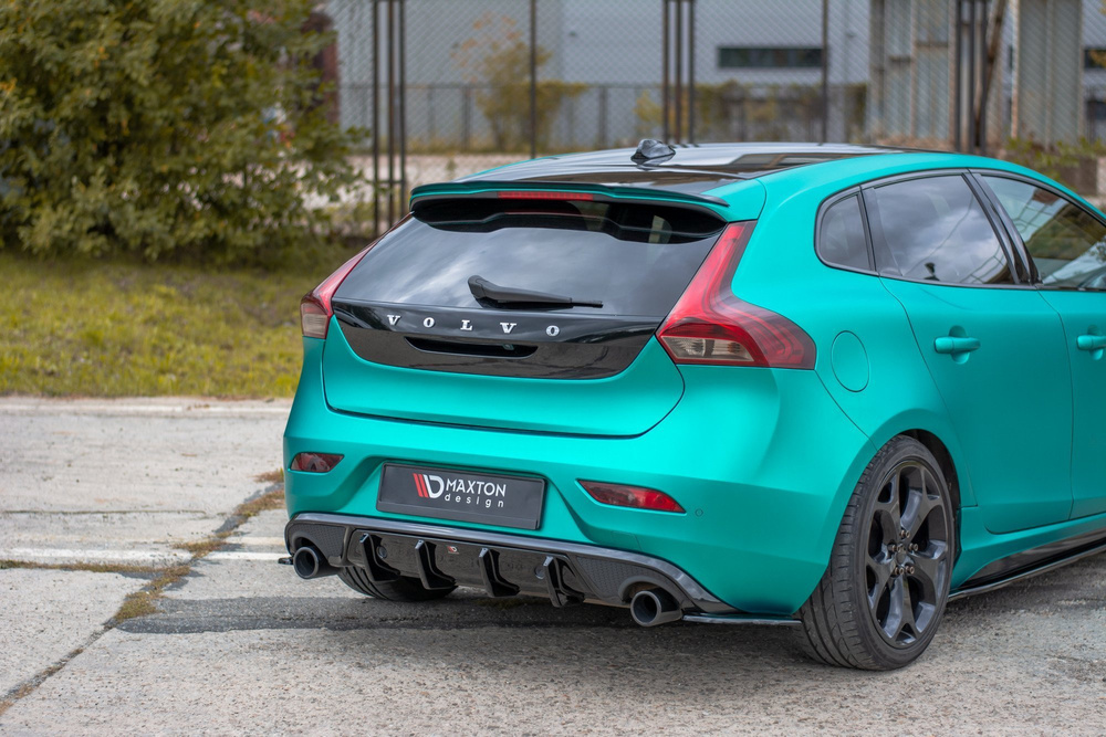 Spoiler Volvo V40 Gloss Black Maxton