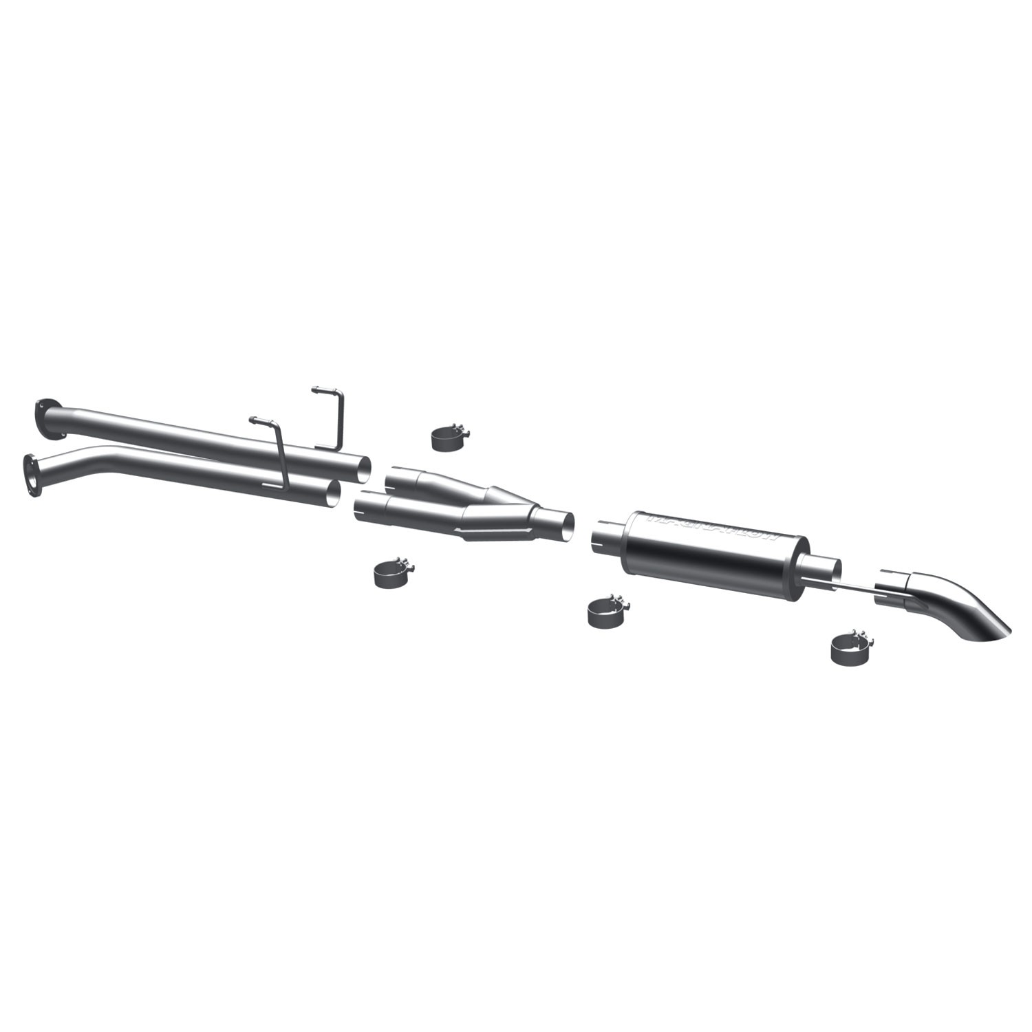 Toyota Cat-Back 07-08 Toy Tundra 5.7 EC/CC Magnaflow Cat-Back