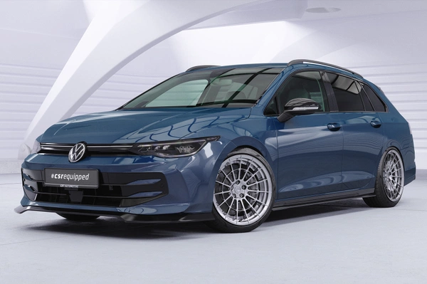 Voorspoiler | Bekerspoilerlip met ABE voor VW Golf 8