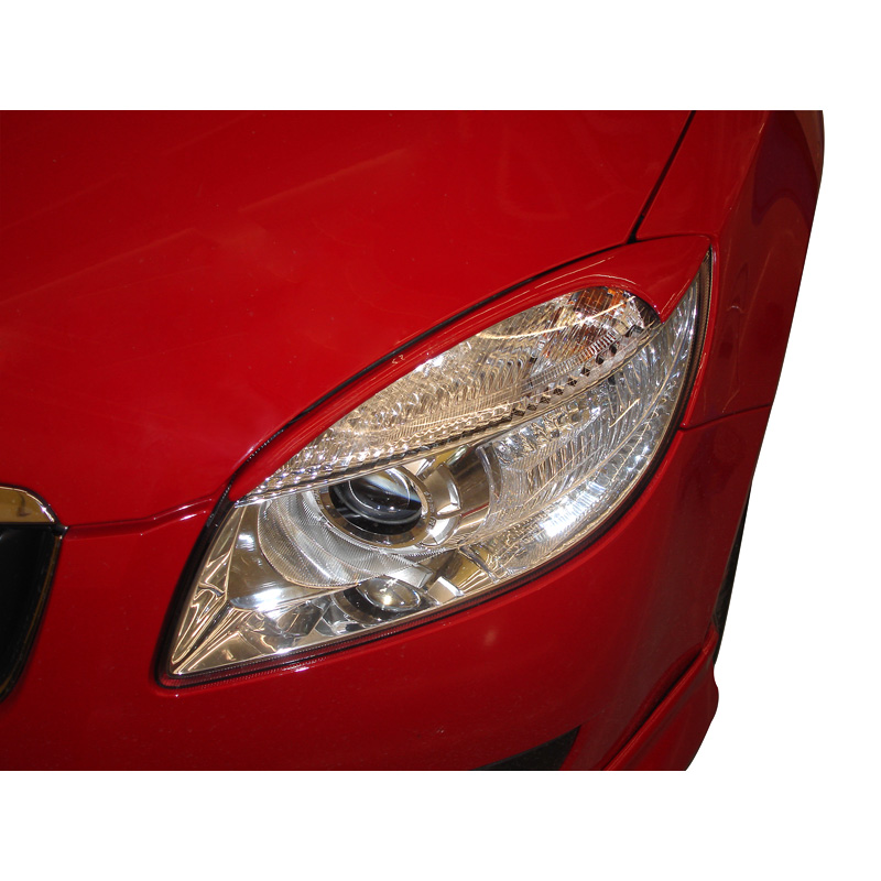 Koplampspoilers  Skoda Fabia II 2007-2014 (ABS)