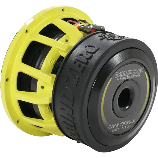 Ground Zero GZHW 20XSPL-D1 8″ Subwoofer, 1500 W