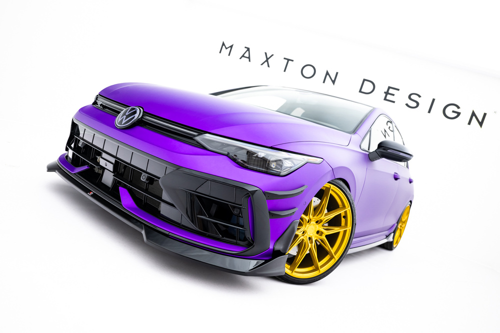 Voorspoiler V.4 Volkswagen Golf R Mk8 Facelift