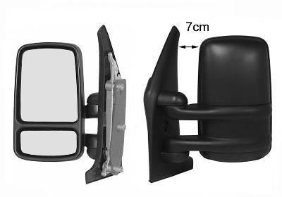 spiegel, arm 7 cm, links Renault Master, 1998 -2003