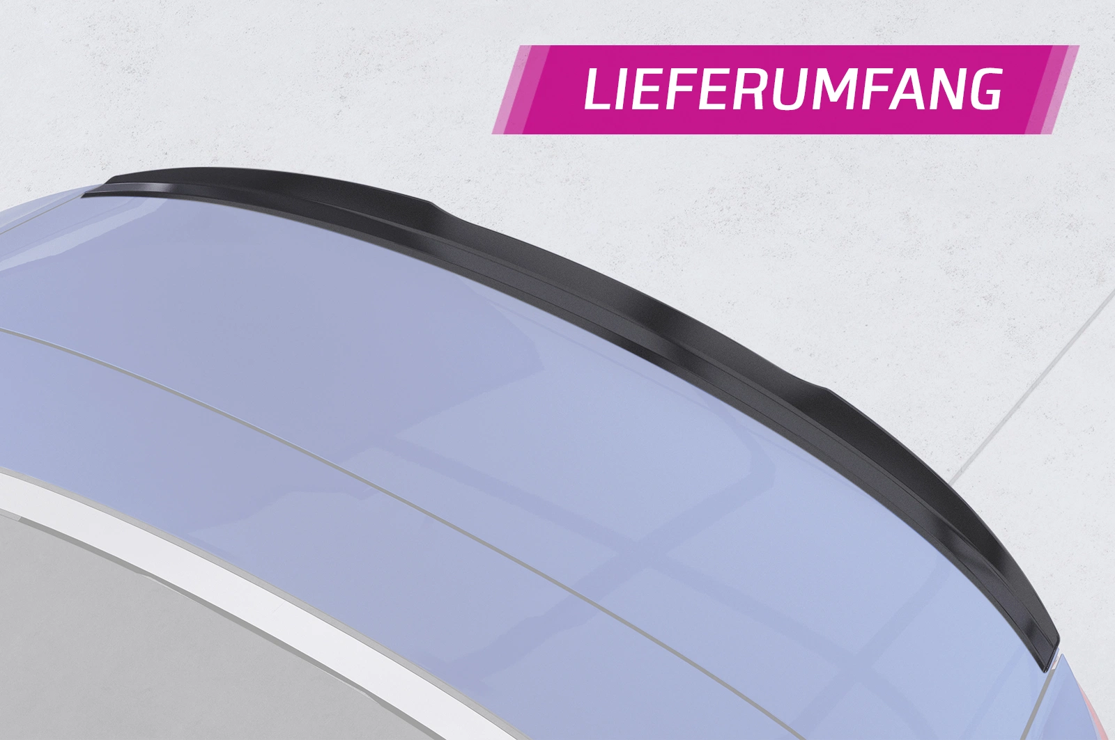 Achterspoiler Audi A5 / S5 / RS5 (F5) glans zwart
