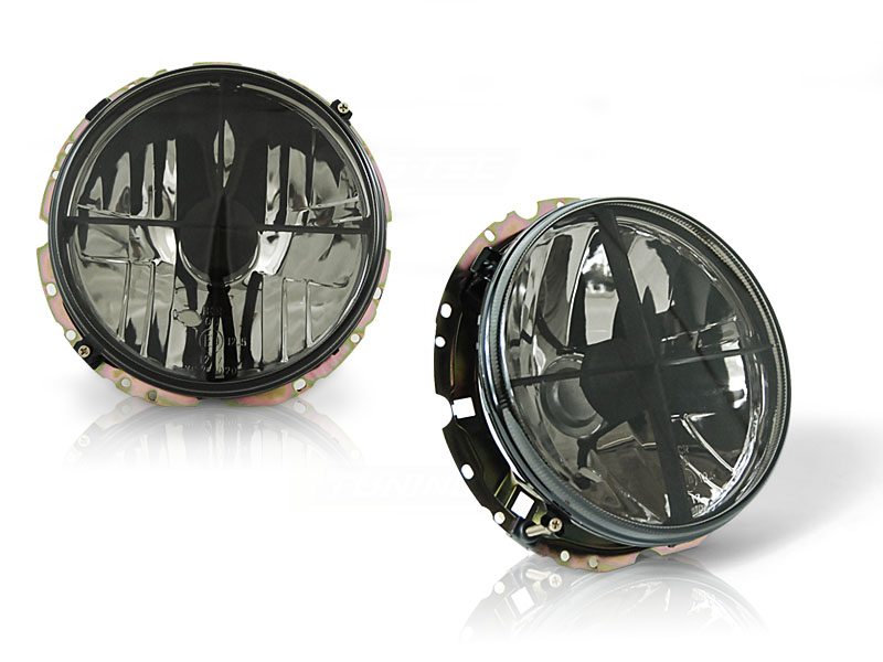 Faros VW Golf I claro negro