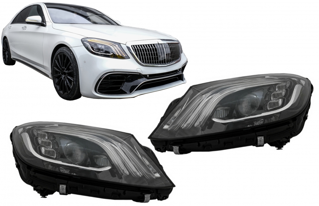 Taillights Mercedes-Benz S-Klasse (221) Bj. 05-09 red/black