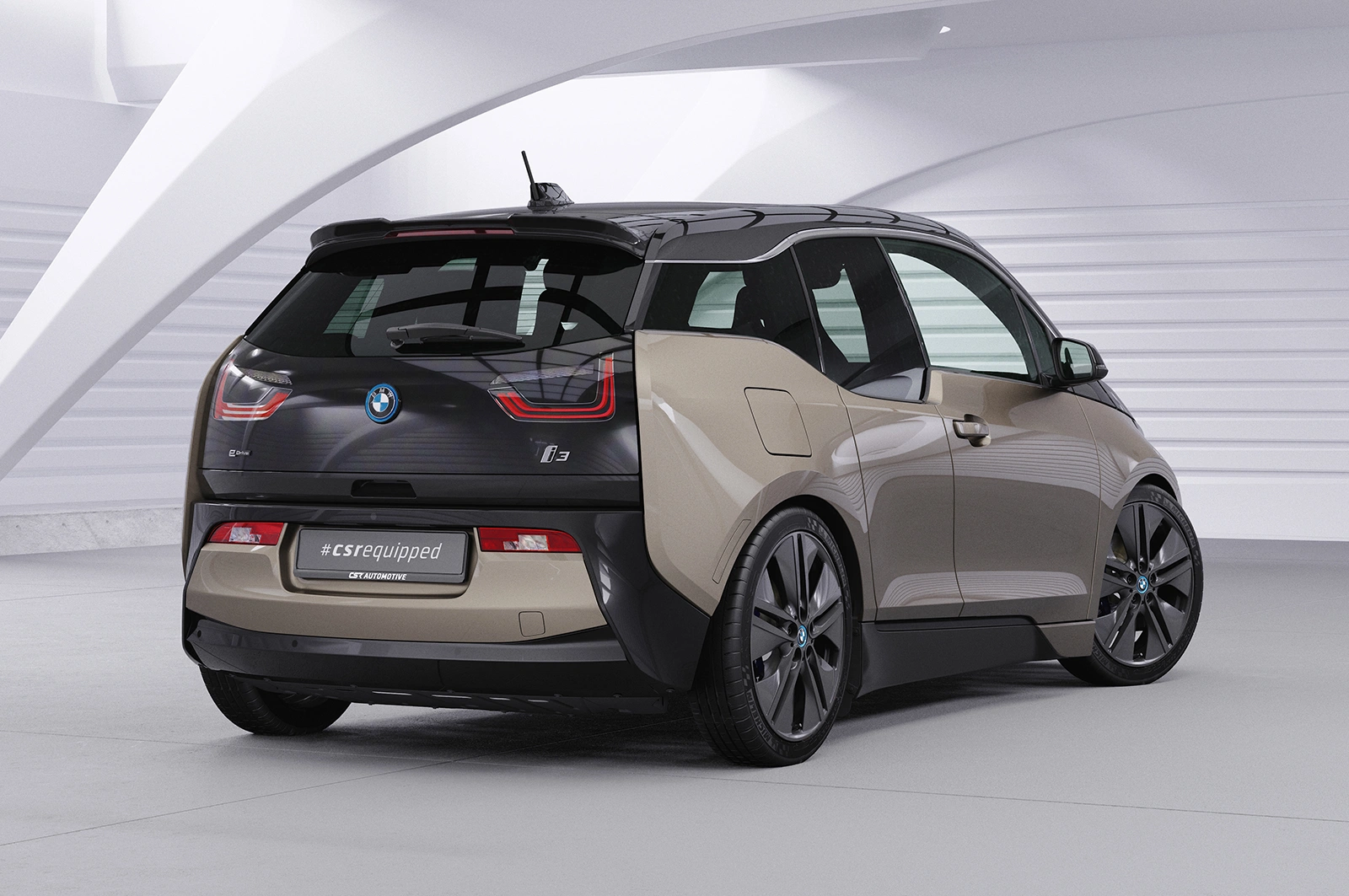 Achterspoiler BMW i3 Glans Zwart (2013–2022) CSR