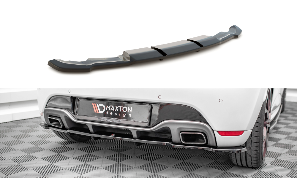 Diffuser Renault Clio 4 RS Maxton Glans Zwart