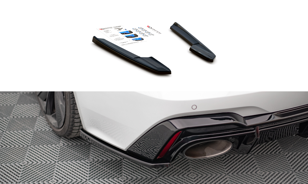 Zijdiffuser V.2 Audi RS6 / RS7 C8 Maxton Glanzend Zwart